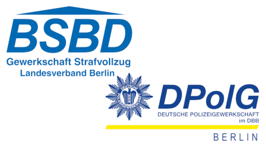 Logos des BSBD Berlin und der DPolG Berlin